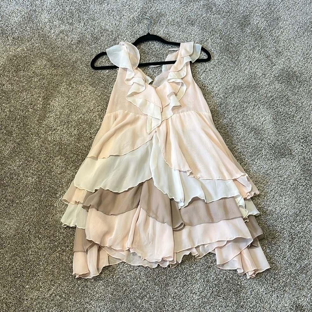 H&M ruffle flowy dress